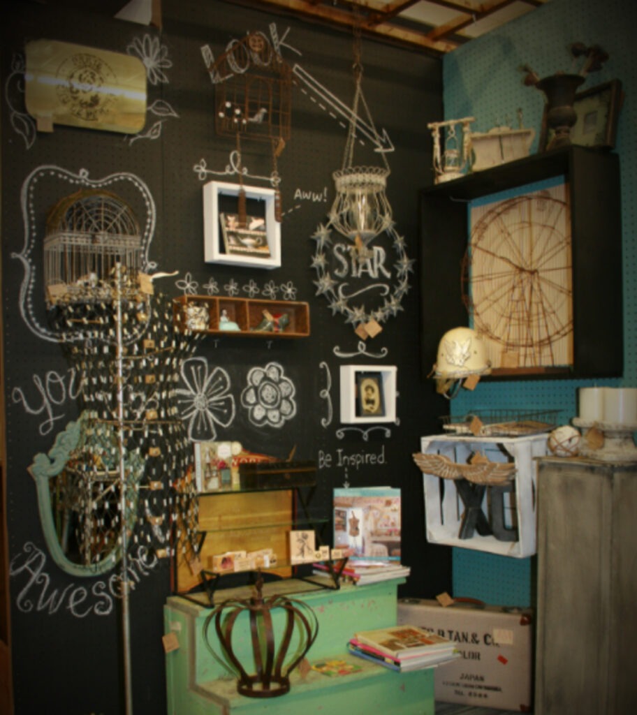 Chalkboard -Ideas for Antique Booth Walls - AntiqueStartup.com